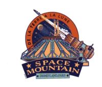 Logo de Space Mountain : De la Terre à la Lune